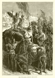 Los cruzados ante Jerusalén de English School