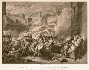 La muerte del mayor Pierson en St. Heliers de English School