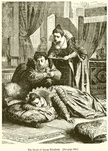 La muerte de la Reina Isabel de English School