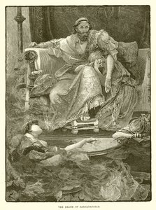 La muerte de Sardanápalo de English School