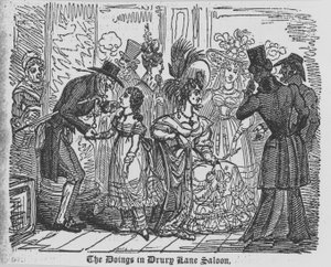 Las actividades en un Salón de Drury Lane de English School