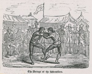 Las hazañas de los luchadores de English School