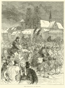 La evacuación de Orleans, diciembre 1870 de English School