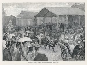 La fiesta de las rosas en los jardines de la Sociedad Real de Botánica de English School