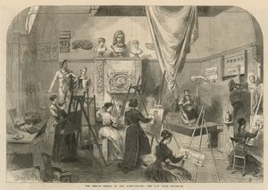La escuela femenina de arte en Queen Square