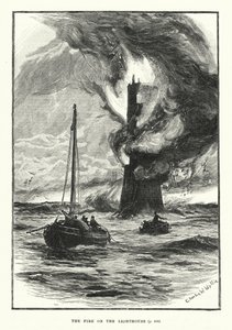El incendio en el faro de English School