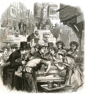 El primer día de ostras de English School