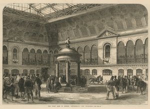 La primera venta en el nuevo edificio de Messrs Tattersalls de English School