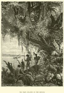 El primer vapor en el Orinoco de English School