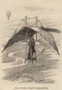 El paracaídas del hombre volador de English School