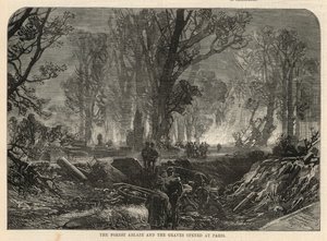 El bosque en llamas y las tumbas abiertas en París