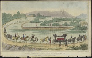 El cortejo fúnebre de Napoleón Bonaparte