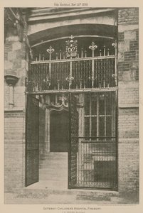 La entrada, Hospital Infantil, Finsbury de English School