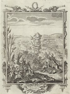 La gloriosa batalla de Blenheim de English School