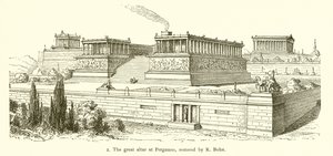 El gran altar de Pérgamo, restaurado por R. Bohn de English School