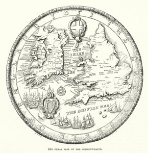 El gran sello de la Commonwealth (grabado)