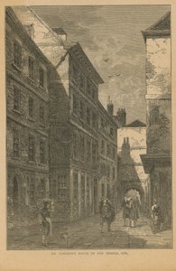 La casa del Dr. Johnson en Inner Temple Lane de English School