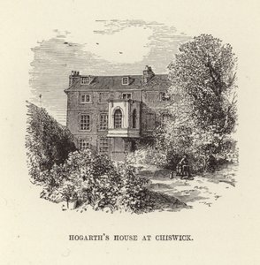 La casa de William Hogarth en Chiswick de English School