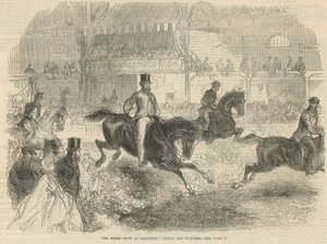 La exposición de caballos en Islington de English School
