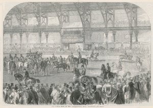 El espectáculo ecuestre en el Agricultural Hall de English School