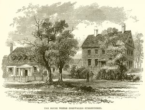 La casa donde se rindió Cornwallis de English School