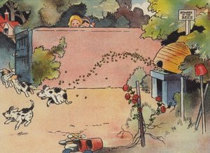Los cachorros curiosos, ¡qué sorpresa tuvieron! de English School