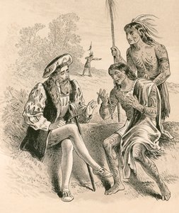 La bondad de Colón hacia los nativos