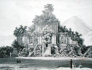 El gran Templo en Brambanan, lámina 35 del Vol II de 