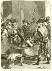 Las últimas horas de Robespierre en la sala del Comité de Seguridad Pública de English School