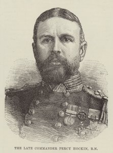 El difunto comandante Percy Hockin, RN de English School