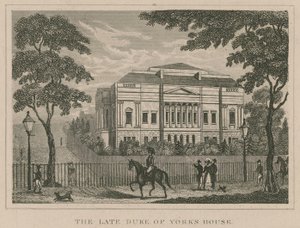 Casa del difunto Duque de York, Lancaster House, luego York House