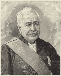 El difunto M. Ferdinand de Lesseps de English School