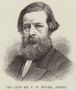 El difunto Sr. F W Hulme, Artista de English School