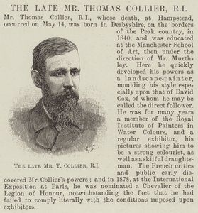 El difunto Sr. Thomas Collier, RI de English School