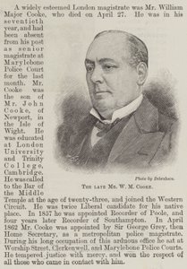 El difunto Sr. W M Cooke de English School