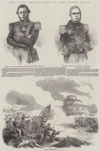 Las últimas revoluciones en el Río de la Plata (grabado)