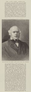 El difunto Muy Honorable Henry Austin Bruce, Primer Lord Aberdare de English School