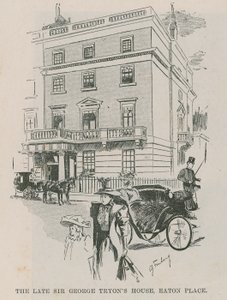 Casa del difunto Sir George Tryon, Easton Place, Londres de English School