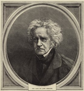El difunto Sir John Herschel de English School