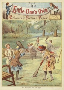 Tenis en el césped de los pequeños