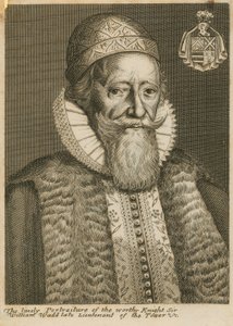 El vivo retrato del digno caballero Sir William Wadd de English School