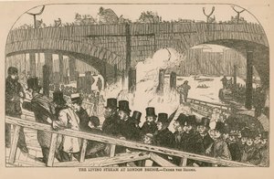 La corriente viva en el Puente de Londres