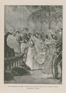 El matrimonio de la Reina Victoria y el Príncipe Alberto de English School