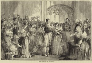 El matrimonio de la Reina Victoria y el Príncipe Alberto de Sajonia-Coburgo y Gotha de English School
