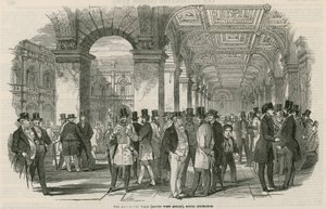 El paseo de los comerciantes (ángulo suroeste), Royal Exchange de English School