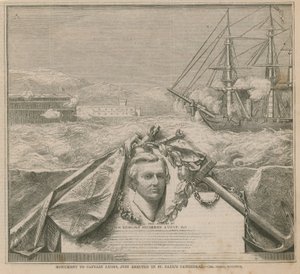 El monumento erigido en la Catedral de San Pablo