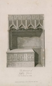El monumento de Geoffrey Chaucer