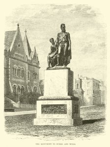 El monumento a Burke y Wills de English School