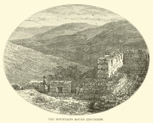 Las montañas alrededor de Jerusalén