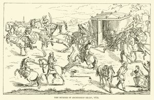 El asesinato del Arzobispo Sharp, 1679 de English School